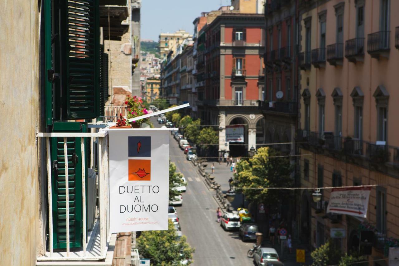 Hotel Duetto Al Duomo Neapel Exterior foto